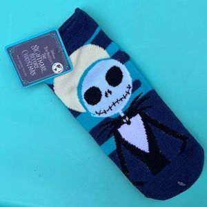 NWT DISNEY Nightmare Before Christmas no show socks ☠️ w/ Jack Skellington
